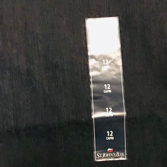 St John's Bay Secretly Slender Capri Classic Fit NWT - Picture 10 of 15